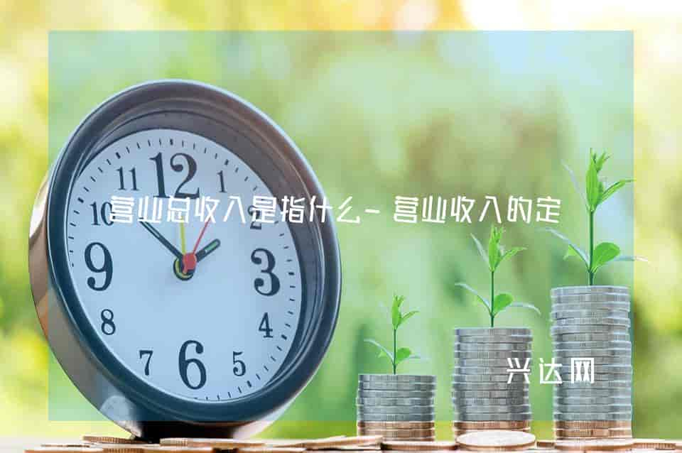 营业总收入是指什么-营业收入的定义 