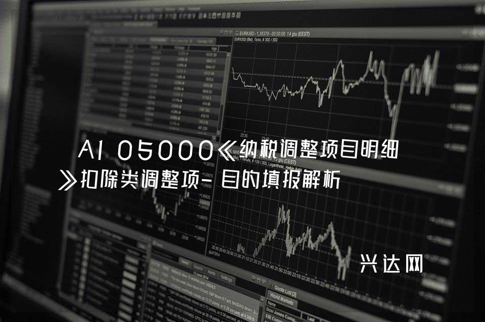 A105000《纳税调整项目明细表》扣除类调整项-目的填报解析 